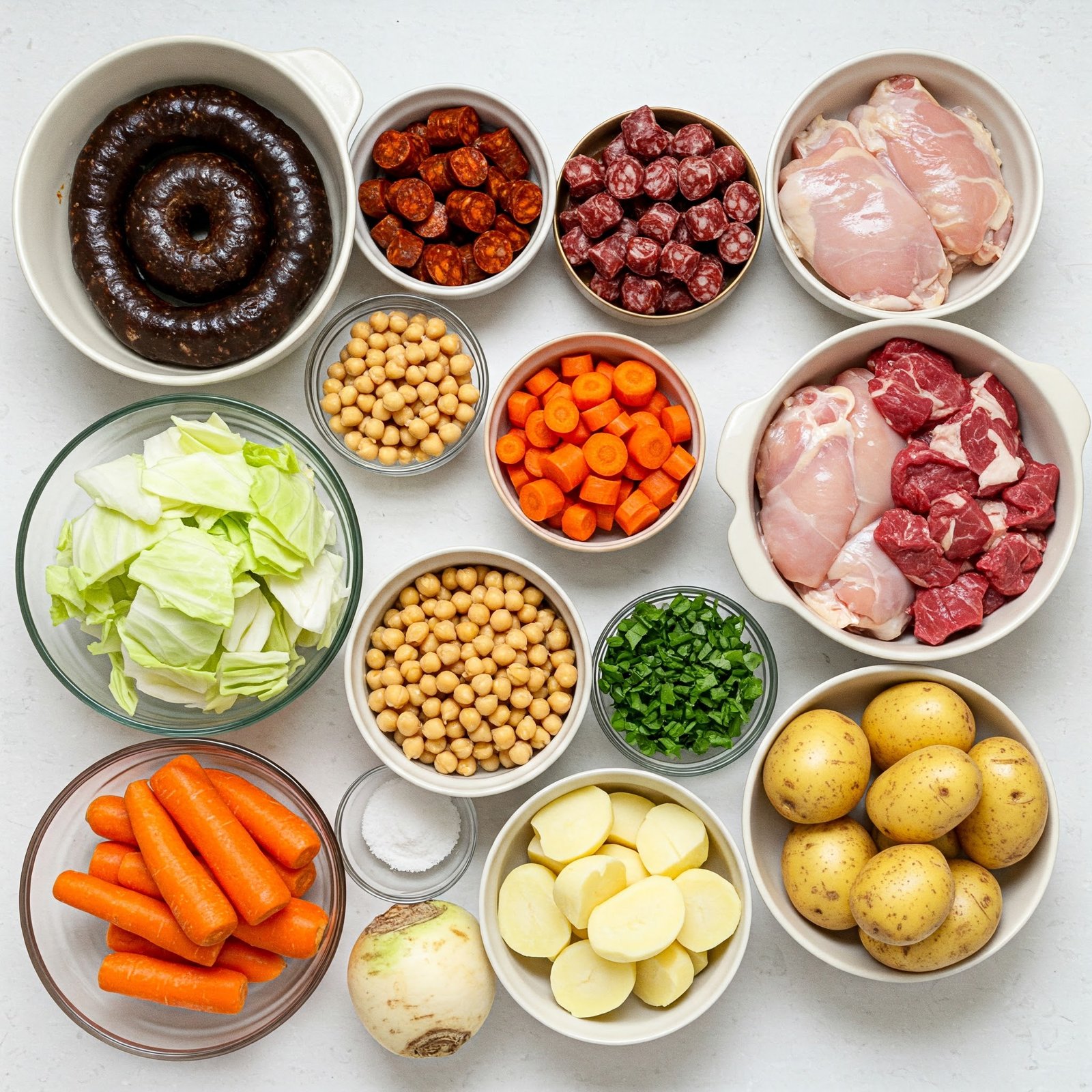 Receta de Cocido Madrileño