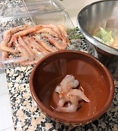 pescado Gambas
