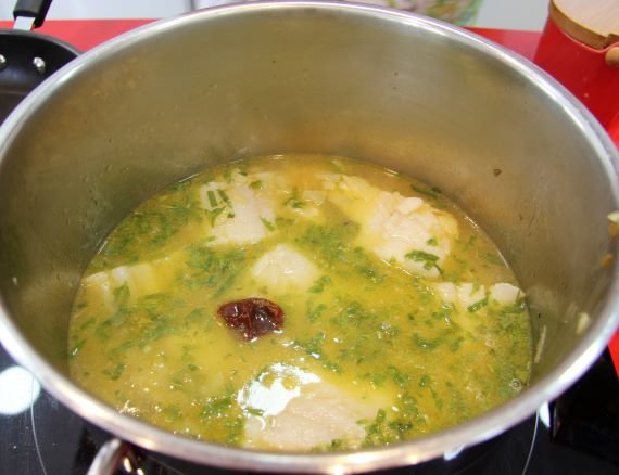 Pescado Cayena Perejil