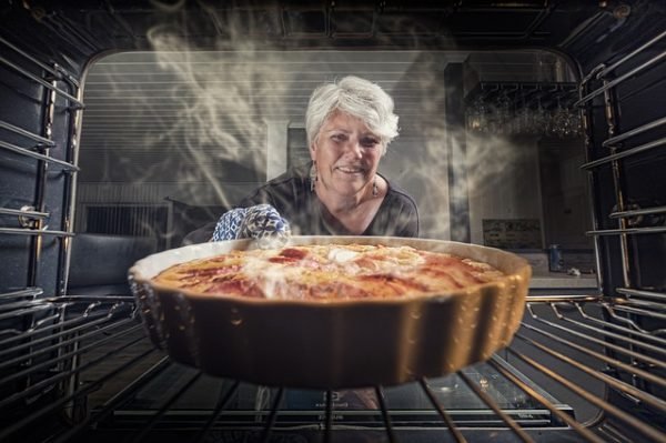 Horno para hacer Kugel de Patatas