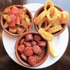 Calamares Chorizo Patatas