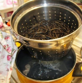 Espaguetis Negros