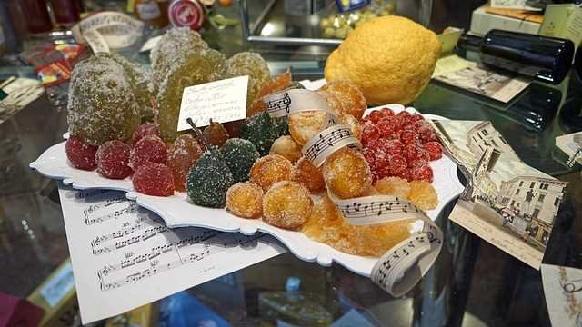 Frutas escarchadas para hacer para hacer Frutas de Aragón