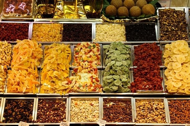 Frutas escarchadas para hacer para hacer Frutas de Aragón