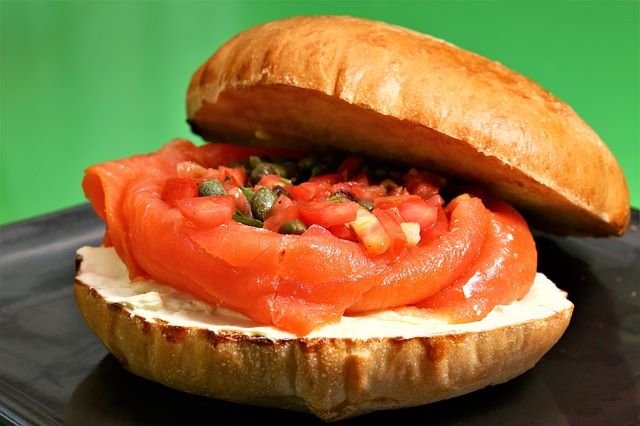 Bagel de Salmón