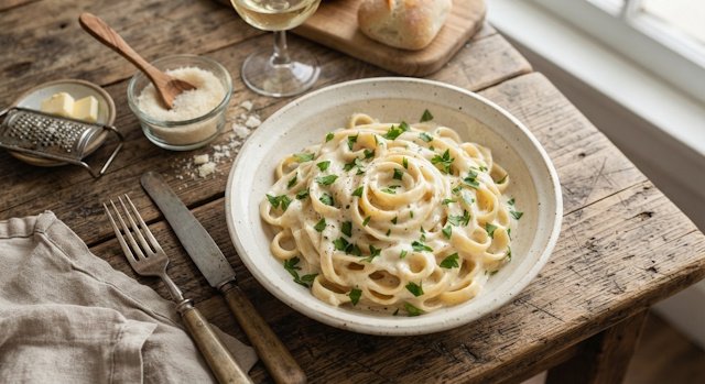 Fettuccini Alfredo