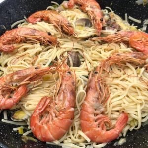 Pasta Langostinos