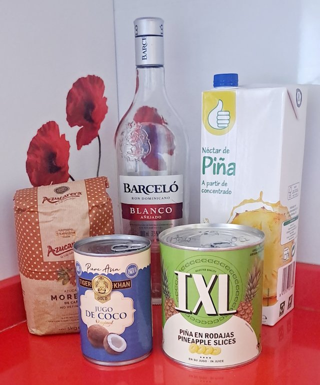 Cóctel Piña Colada