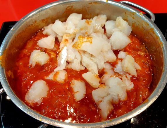 Tomate y Bacalao