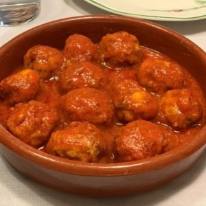 Albóndigas de Carne.