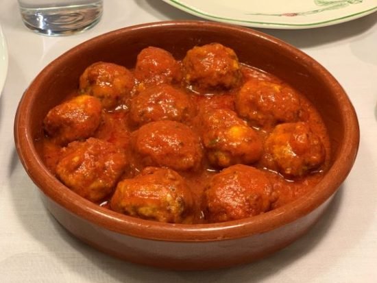 Albóndigas de Carne.