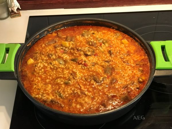 Arroz Caldoso con Costillas de Cerdo