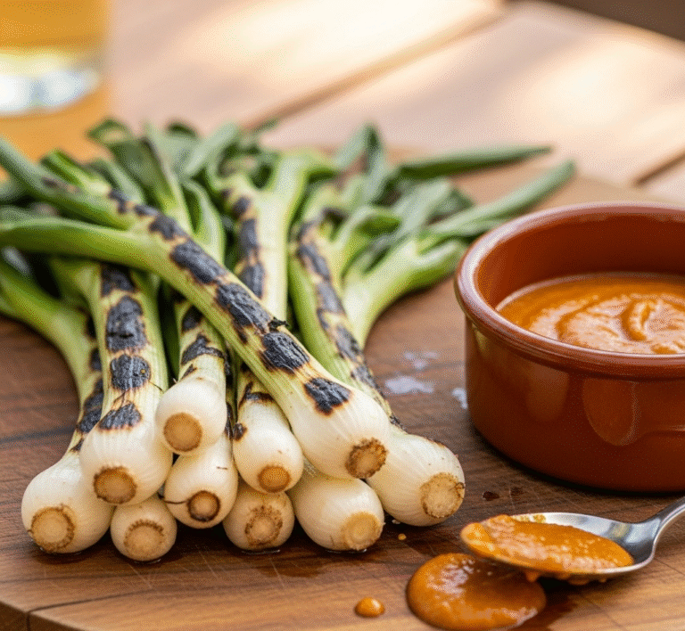 Calcots en Salsa Romesco: Una Delicia Gastronómica de Cataluña