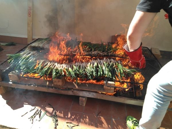 , para hacer Calcots en Salsa Romesco