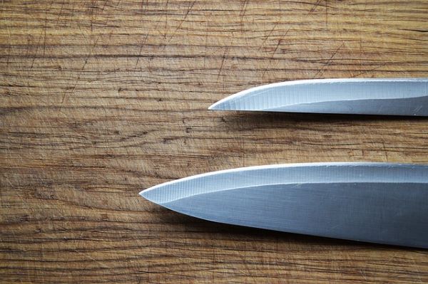 Cuchillos, para trinchar Pollo Asado al Estilo Italiano