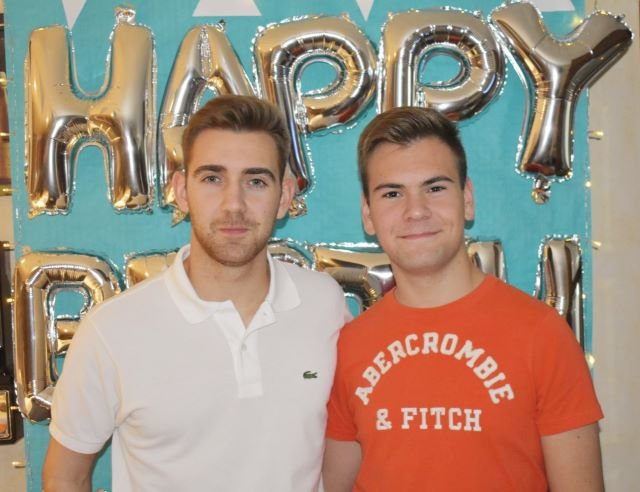 Borja y Dani dedicatoria de Macarrones Carbonara Tradicional