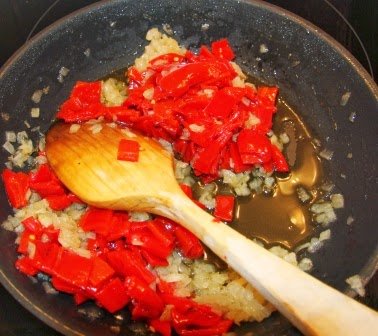 Cebolla Pimientos