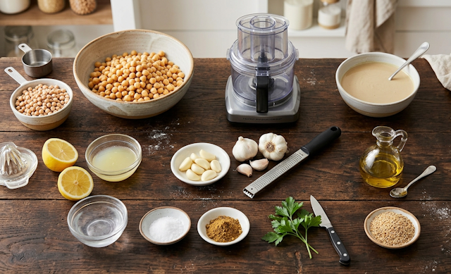 Receta de hummus
