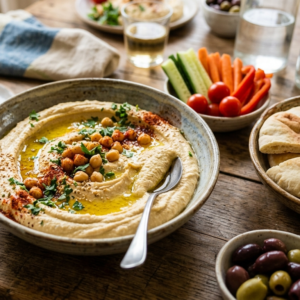 Receta de hummus casero