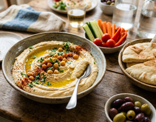 Receta de hummus casero