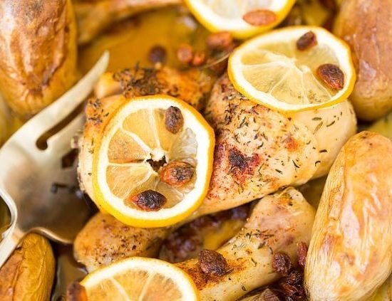 Pollo a la Miel y Limón