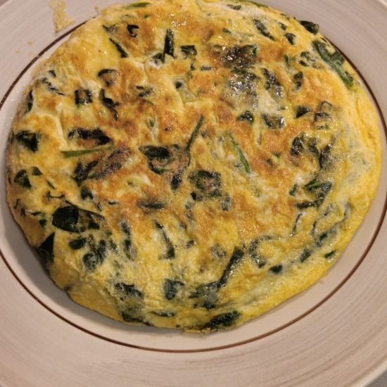 Tortilla de Espinacas
