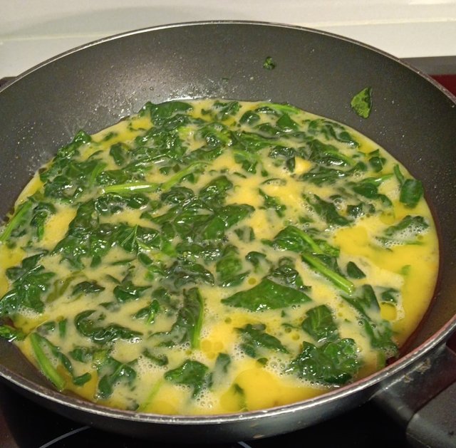 Tortilla de Espinacas