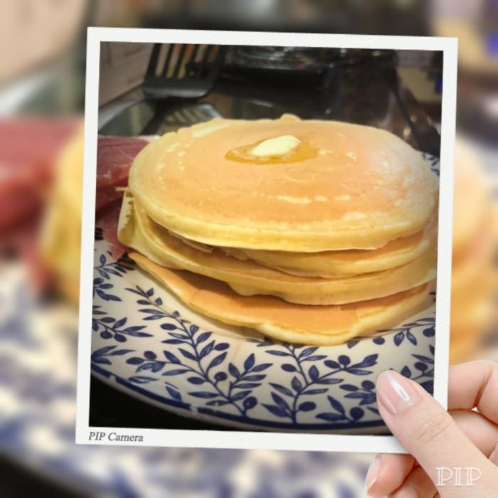 Tortitas con Sirope de Arce