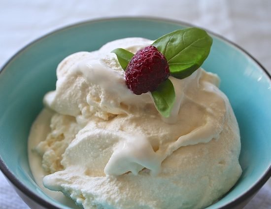 Helado de Queso y Miel