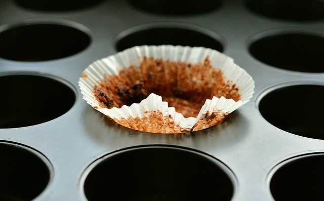 Bandeja para hacer Muffins de Arándanos