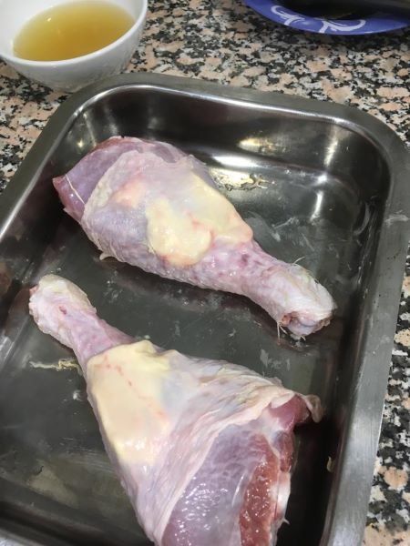 Muslos de Pavo