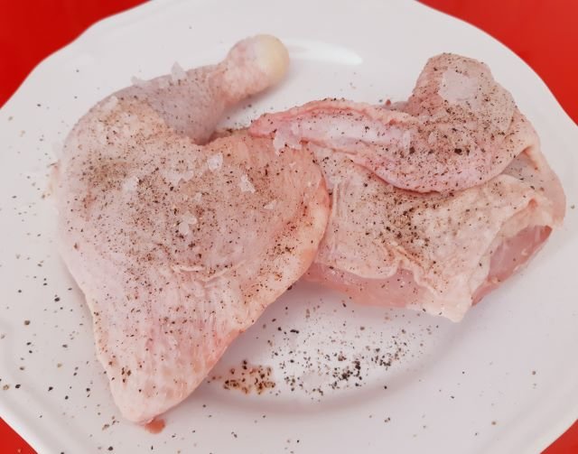 Muslos Pollo, para hacer la Brochetas de Pollo Teriyaki