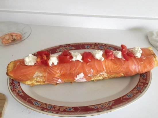 Pastel de Salmón y Aguacate