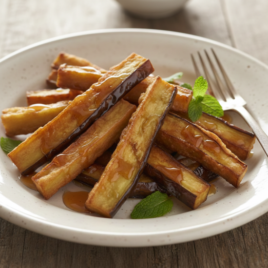 Receta de Berenjenas con Miel de Caña