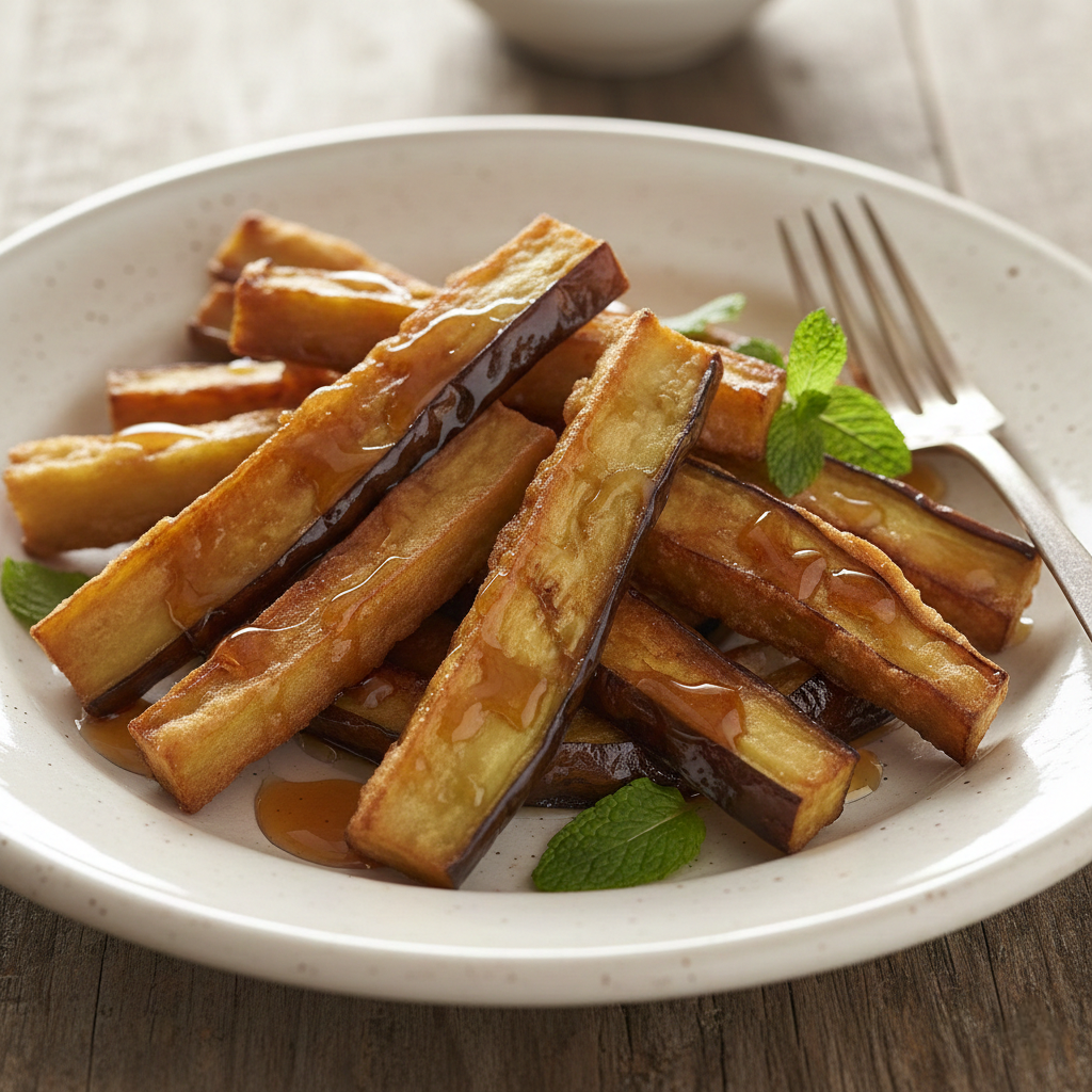 Receta de Berenjenas con Miel de Caña