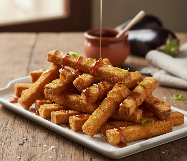 Receta de Berenjenas con Miel de Caña