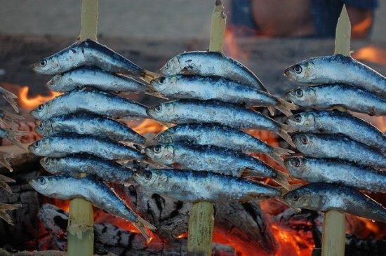 Espeto Sardinas