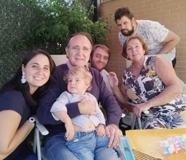 Familia Márquez autores de Tarta de Mickey Mouse