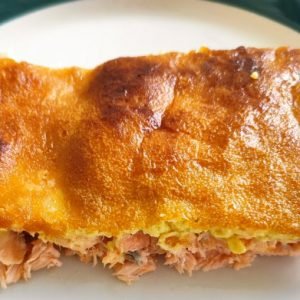 Salmón Horno con Mayonesa