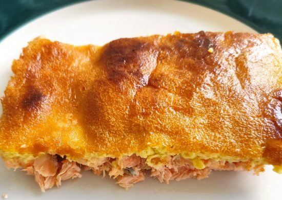 Salmón Horno con Mayonesa