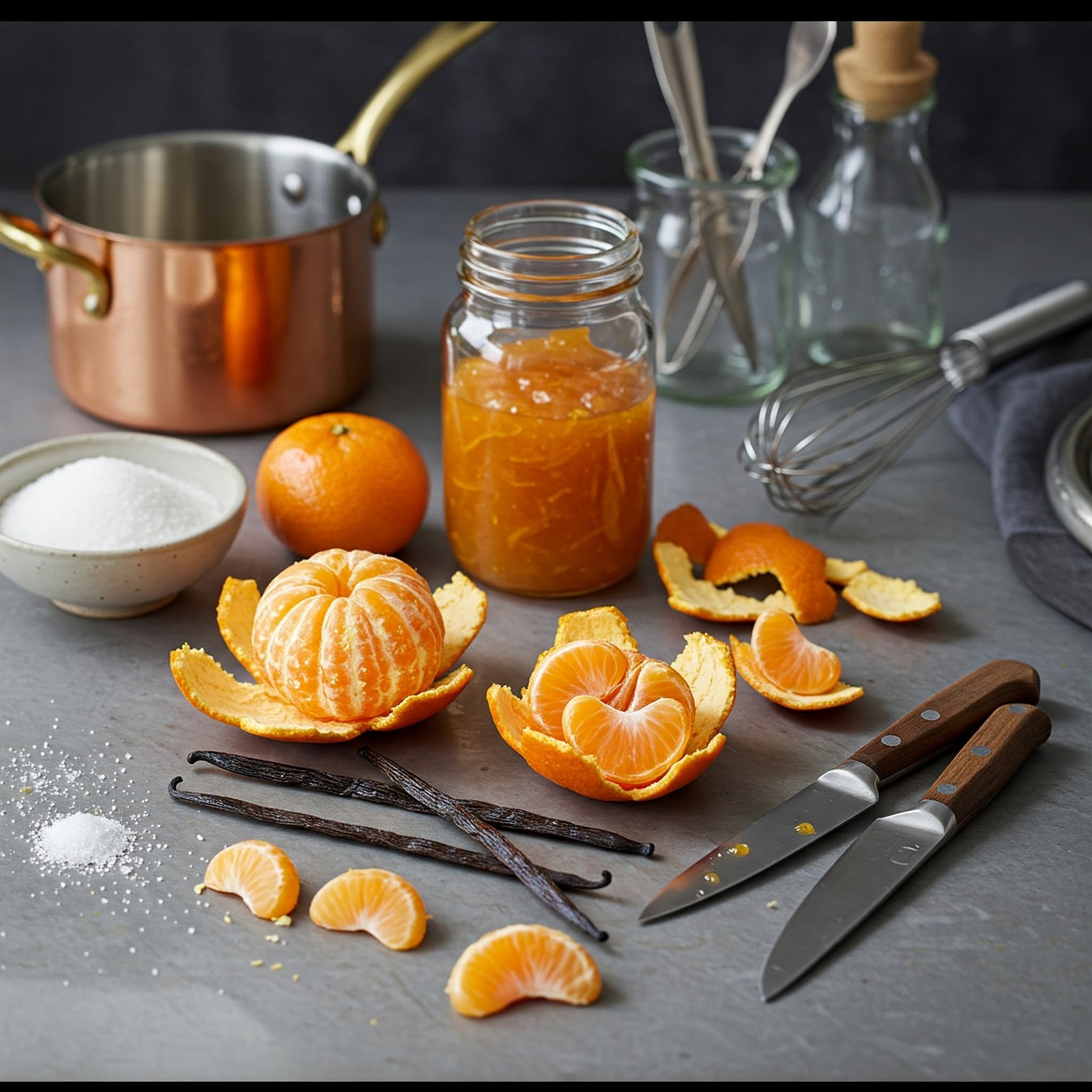 Mermelada Mandarina y Vainilla