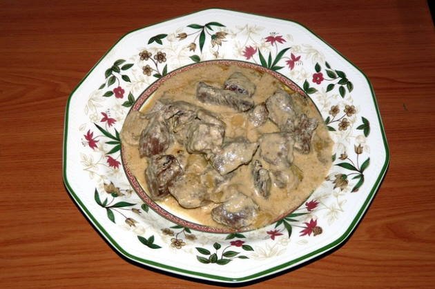 Guiso Solomillo con Nata