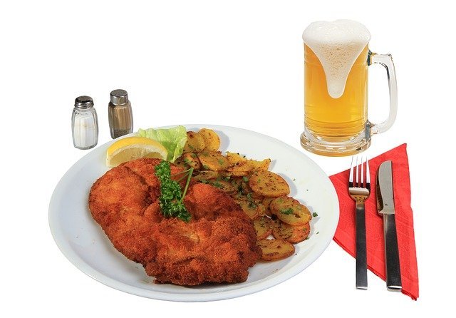 Carne Escalope Vienés Wiener Schnitzel