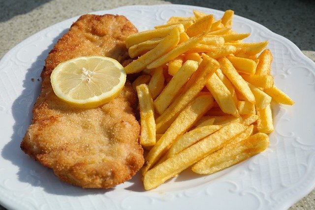 Carne Escalope Vienés Wiener Schnitzel