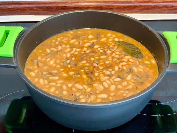 Receta de Alubias la Bañeza