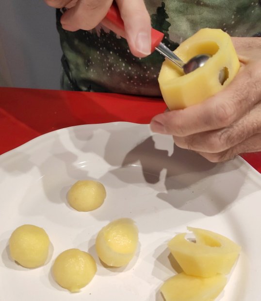 Bolitas de Patatas Fritas