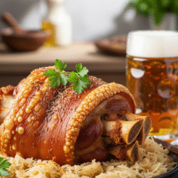 Codillo Asado a la Cerveza Estilo Bávaro