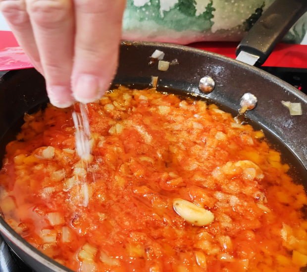 Garbanzos con Espinacas
