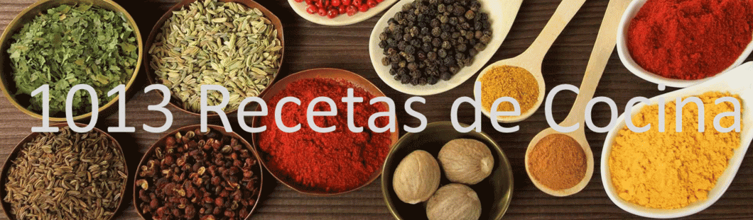 1013 recetas de cocina