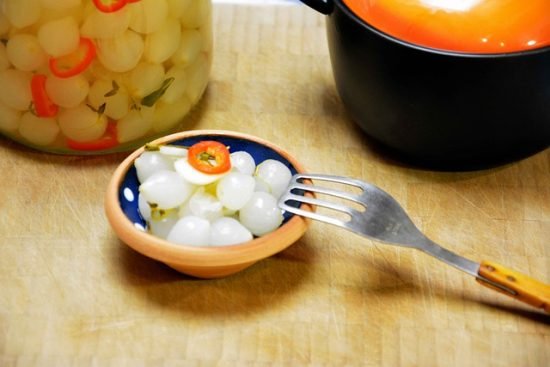 Cebollitas Encurtidas